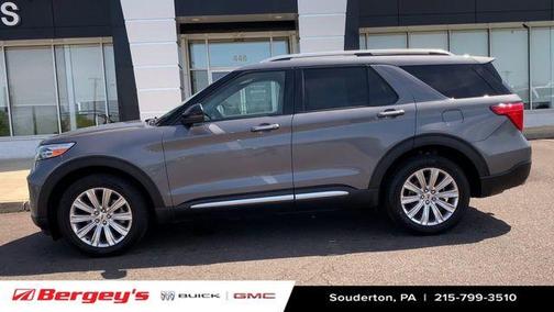 Carbonized Gray Metallic 2021 Ford Explorer Limited