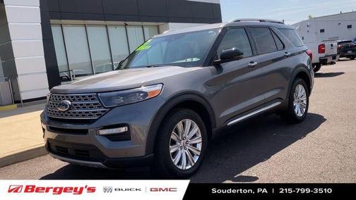 Carbonized Gray Metallic 2021 Ford Explorer Limited