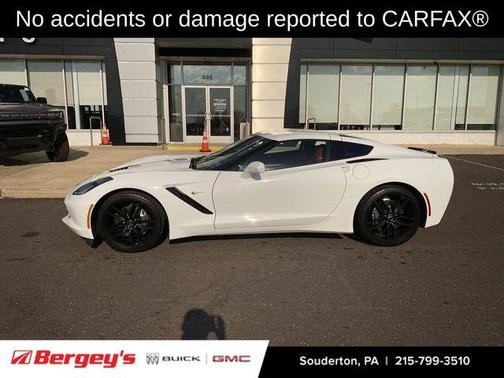 Arctic White 2019 Chevrolet Corvette Stingray