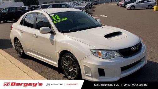 White 2012 Subaru Impreza WRX