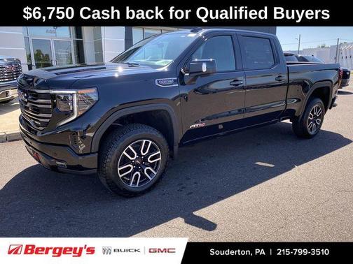 Onyx Black 2026 GMC Sierra 1500 AT4
