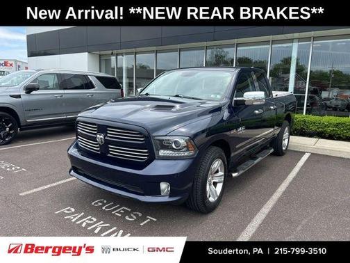 True Blue Pearlcoat 2014 RAM 1500 Sport