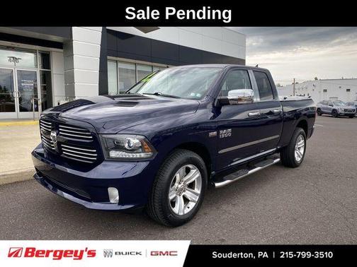 True Blue Pearlcoat 2014 RAM 1500 Sport