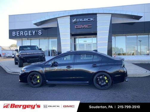 Crystal Black Silica 2019 Subaru WRX STI Limited w/ Lip