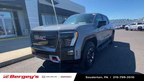 Gray 2026 GMC Sierra EV AT4