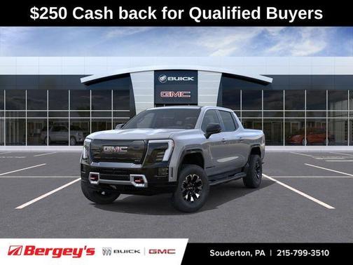 Gray 2026 GMC Sierra EV AT4