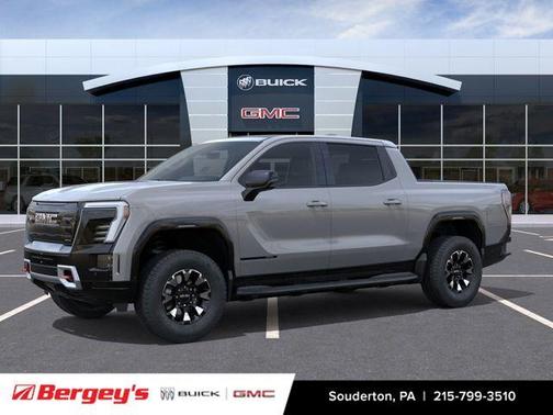 Gray 2026 GMC Sierra EV AT4