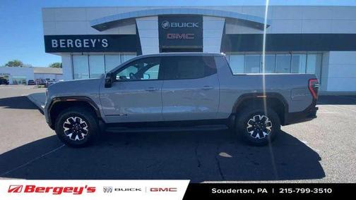 Gray 2026 GMC Sierra EV AT4