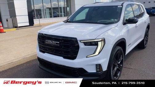 Summit White 2026 GMC Acadia Elevation