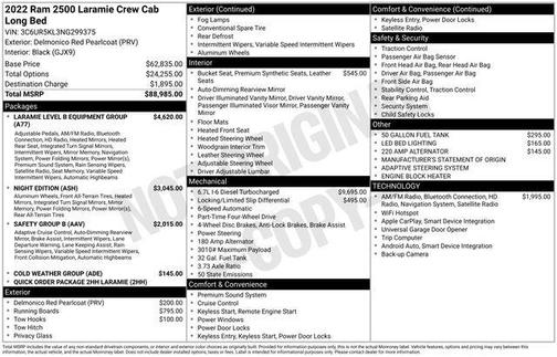 2022 RAM 2500 Laramie