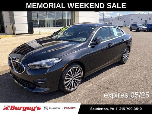 Black Sapphire Metallic 2021 BMW 228 Gran Coupe i xDrive