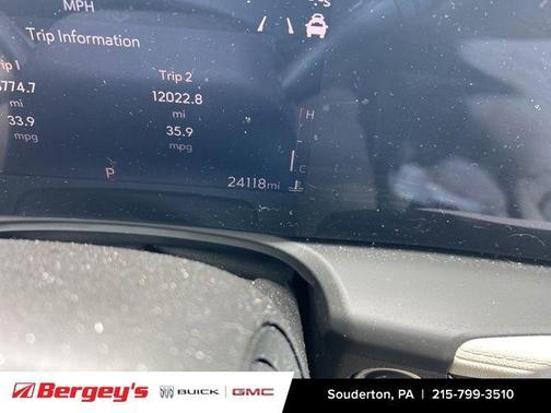 Ebony Twilight Metallic 2024 Buick Encore GX Sport Touring