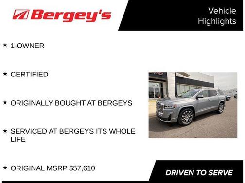 Sterling 2023 GMC Acadia Denali