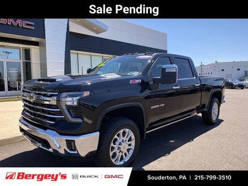 Black 2025 Chevrolet Silverado 2500 LTZ