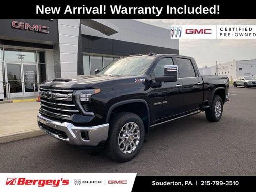 Black 2025 Chevrolet Silverado 2500 LTZ