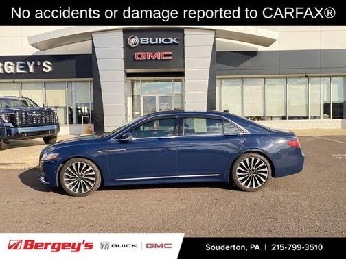 2018 Lincoln Continental Black Label