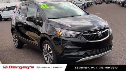 Ebony Twilight Metallic 2022 Buick Encore Preferred