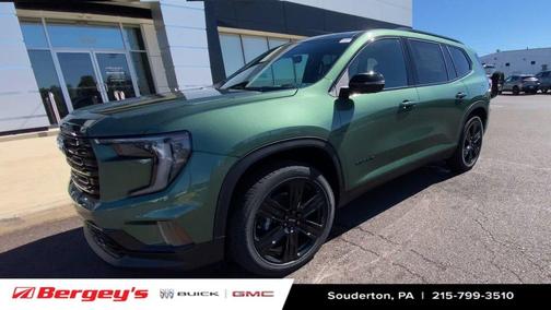 Green Metallic 2027 GMC Acadia ELEVATION