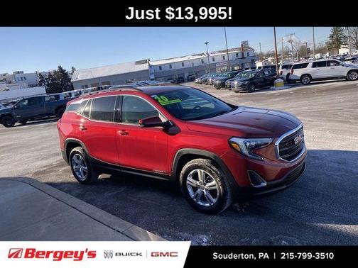Red Quartz Tintcoat 2020 GMC Terrain SLE