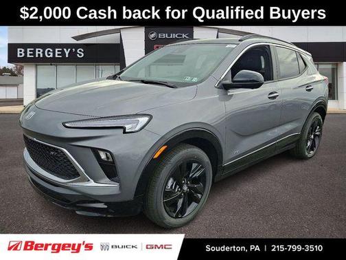 Moonstone Gray Metallic 2026 Buick Encore GX Sport Touring