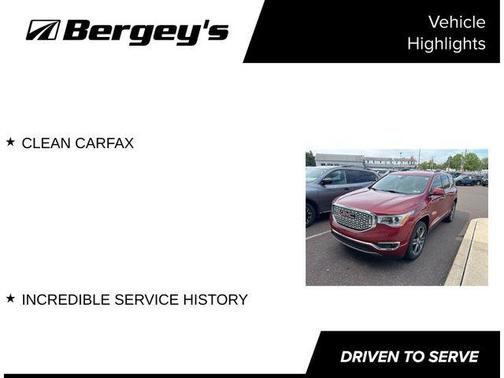Red Quartz Tintcoat 2019 GMC Acadia Denali