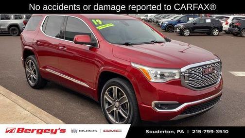 Red Quartz Tintcoat 2019 GMC Acadia Denali