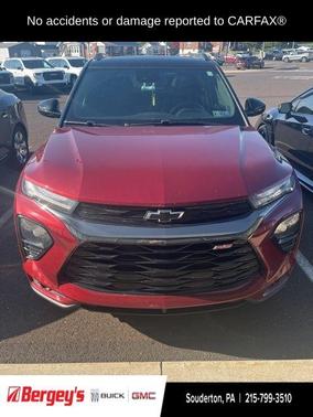 Crimson Metallic 2023 Chevrolet Trailblazer RS