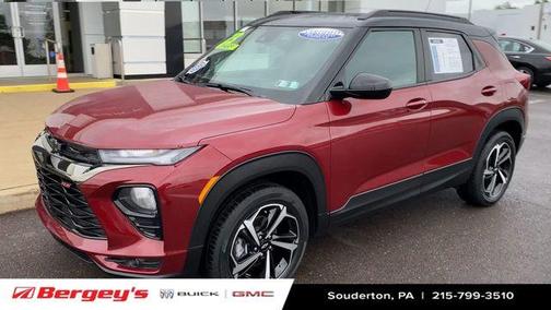Crimson Metallic 2023 Chevrolet Trailblazer RS