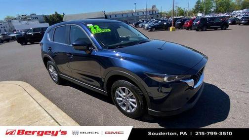 Deep Crystal Blue Mica 2022 Mazda CX-5 2.5 S Preferred Package