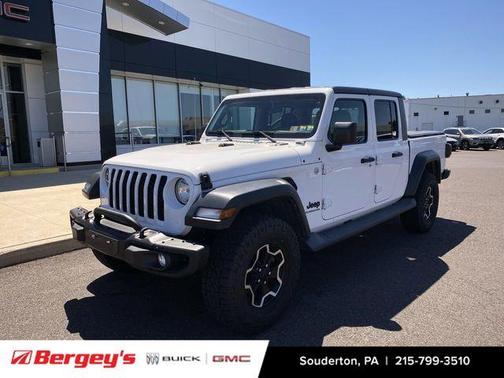 Bright White Clearcoat 2020 Jeep Gladiator Sport