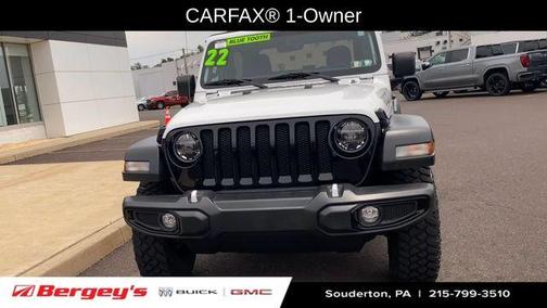 Bright White Clearcoat 2022 Jeep Wrangler Sport