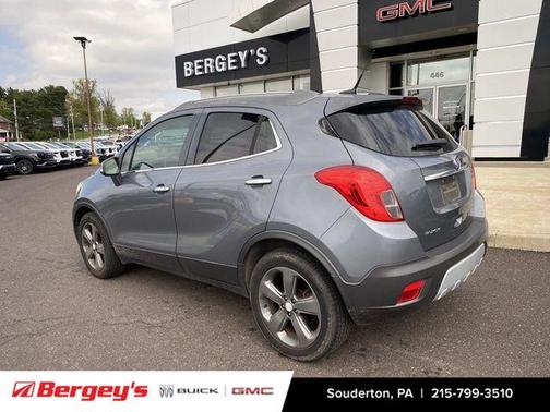Satin Steel Gray Metallic 2014 Buick Encore Leather