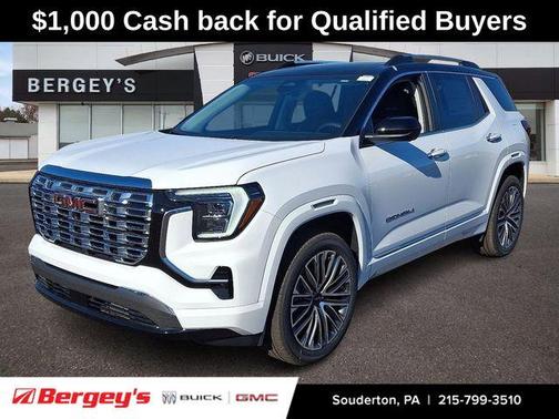 Summit White 2026 GMC Terrain Denali