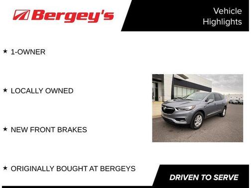 Satin Steel Gray Metallic 2020 Buick Enclave Essence