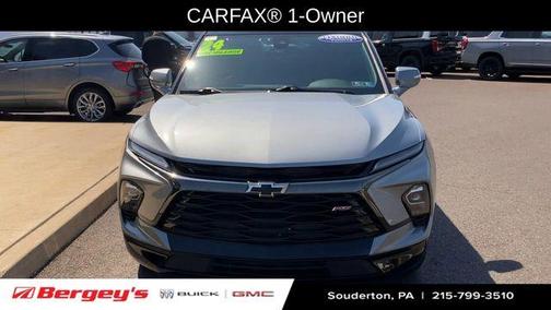 Sterling Gray Metallic 2024 Chevrolet Blazer RS