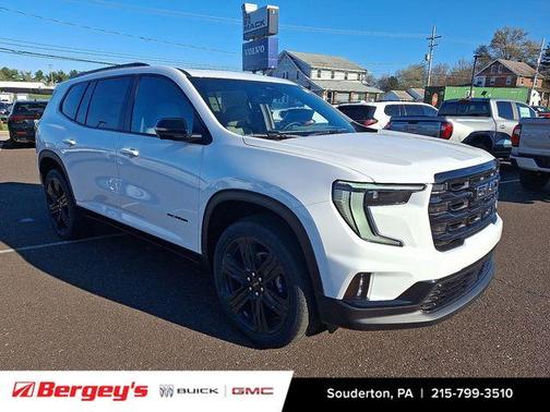 Summit White 2026 GMC Acadia Elevation