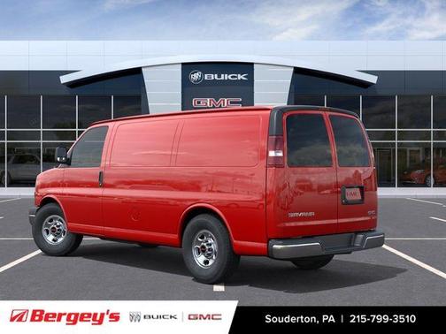 Cardinal Red 2026 GMC Savana 3500 Work Van