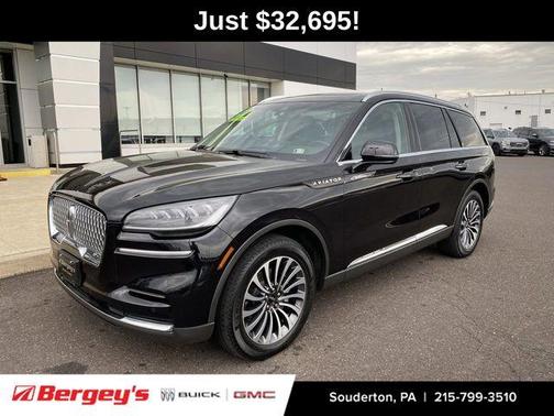 Infinite Black Metallic 2022 Lincoln Aviator Standard AWD