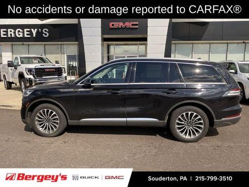 Infinite Black Metallic 2022 Lincoln Aviator Standard AWD