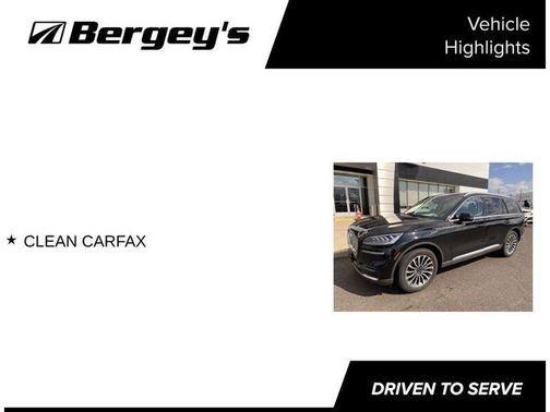 Infinite Black Metallic 2022 Lincoln Aviator Standard AWD