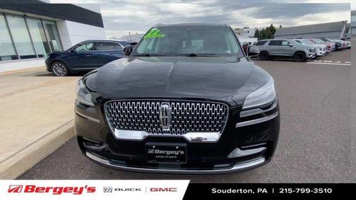 Infinite Black Metallic 2022 Lincoln Aviator Standard AWD