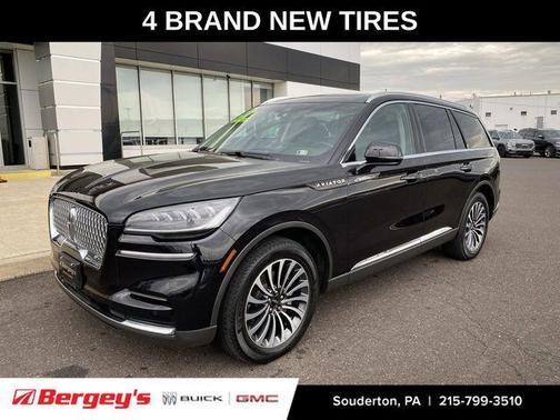 Infinite Black Metallic 2022 Lincoln Aviator Standard AWD