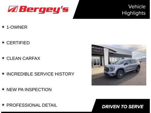 2025 GMC Acadia Elevation