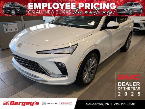 White Frost Tri-Coat 2026 Buick Envista Avenir