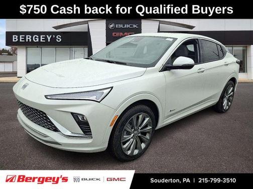 White Frost Tri-Coat 2026 Buick Envista Avenir