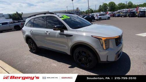 Wolf Gray 2024 Kia Sorento X-Line EX