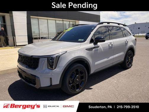Wolf Gray 2024 Kia Sorento X-Line EX