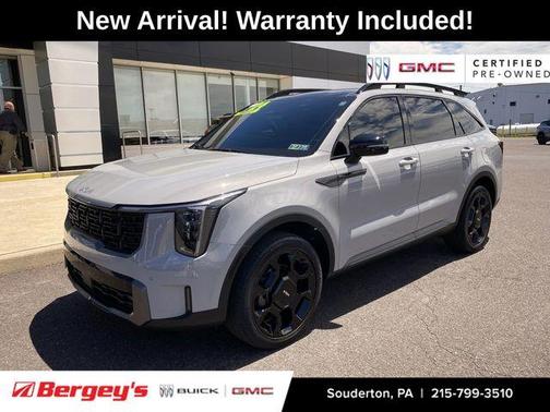 Wolf Gray 2024 Kia Sorento X-Line EX
