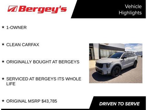 Wolf Gray 2024 Kia Sorento X-Line EX