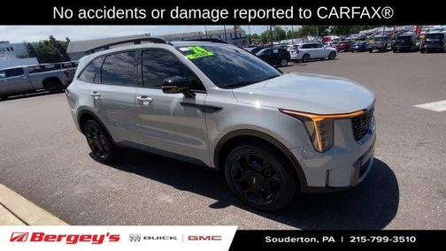 Wolf Gray 2024 Kia Sorento X-Line EX